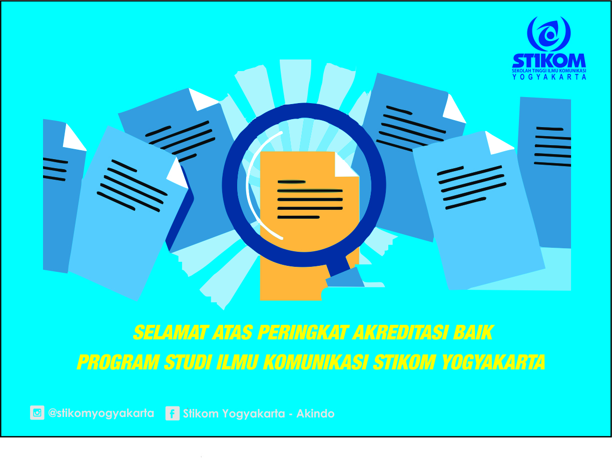 Selamat, Prodi S1 Ilmu Komunikasi STIKOM Jogja Terakreditasi BAIK (2020-2025)